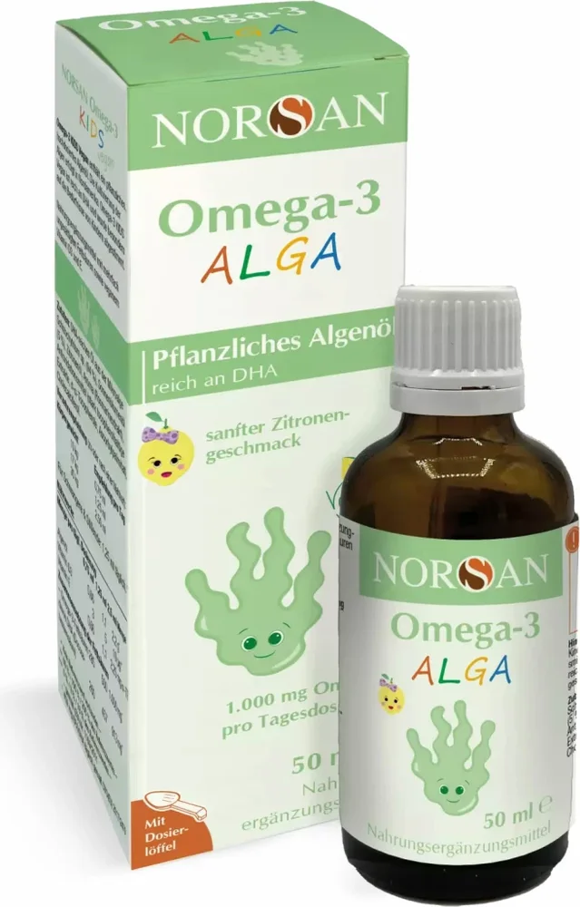 Produktabbildung: NORSAN Omega-3 KIDS Vegan (50 ml)