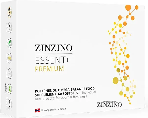 Produktabbildung: Zinzino Essent+ Premium (60 Softgel-Kapseln)