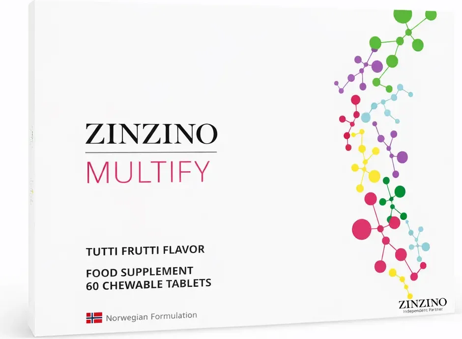 Produktabbildung: Zinzino Multify Kinder-Kautabletten (60 Stück, zuckerfrei)