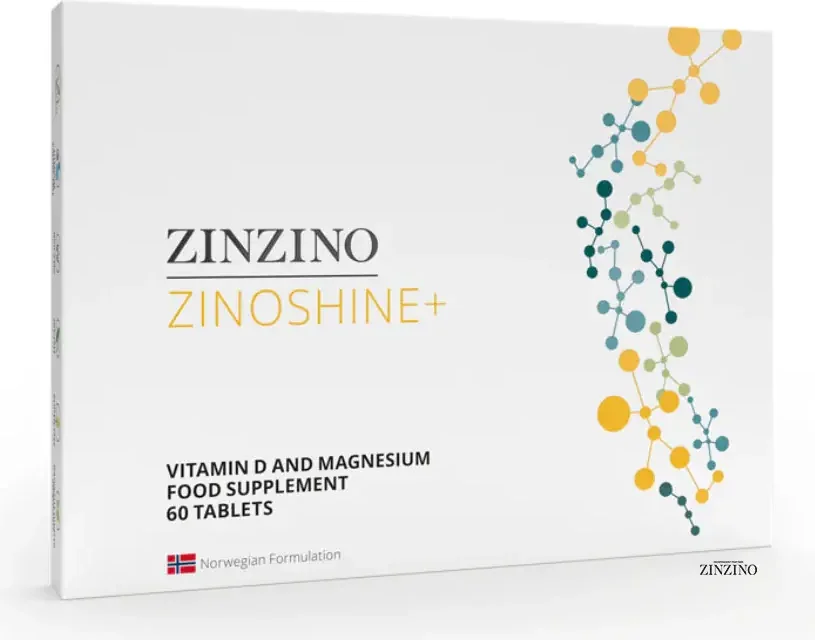 Produktabbildung: Zinzino ZinoShine+ (Vitamin D3 + Magnesium, 60 Tabletten)