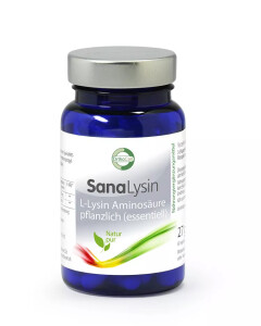 SanaLysin — essentielle Aminosäure 60 Kapseln á 450 mg