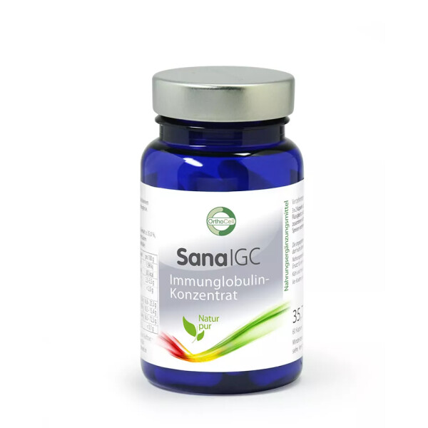 SanaIGC — Colostrum Immunglobuline 60 Kapseln á 475 mg