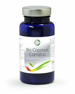 Bio Coprinus comatus - Schopftintling Pilz-Extrakt- 90 Kapseln / Dose á 300 mg Extrakt