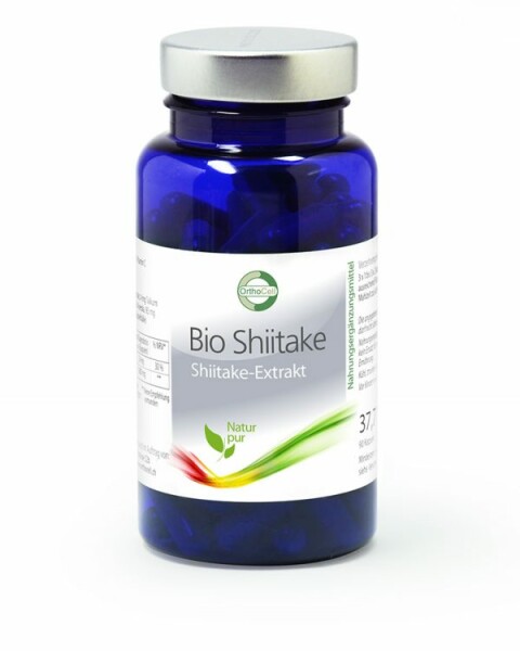 Bio Shiitake – Shiitake Pilz-Extrakt -90 Kapseln / Dose á 300 mg