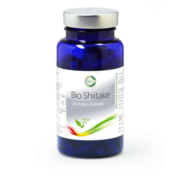 Bio Shiitake – Shiitake Pilz-Extrakt -90 Kapseln / Dose á 300 mg