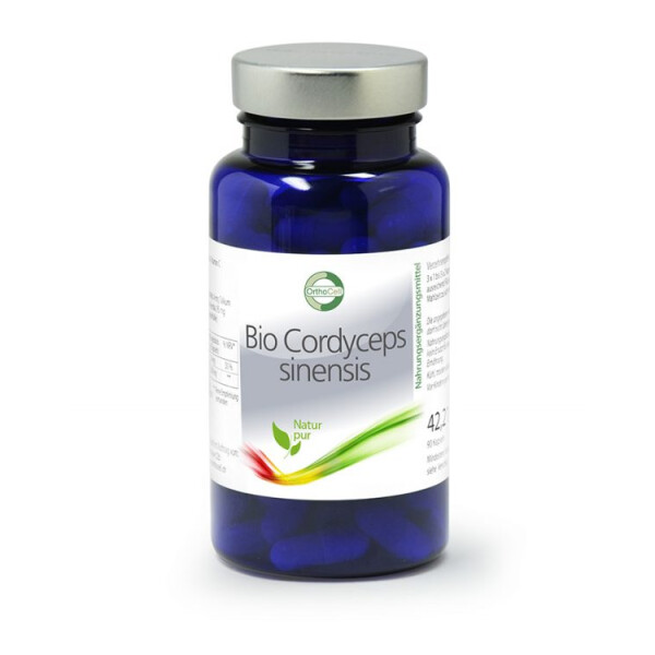 Bio Cordyceps sinensis - Raupenpilz Extrakt - 90 Kapseln / Dose á 350 mg Extrakt