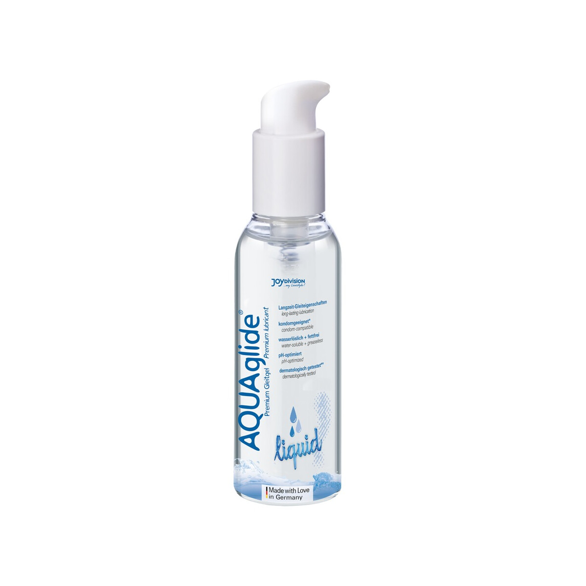 AQUAglide Liquid 125 ml - Wasserbasiertes Gleitmittel - LifeVital, 11,99