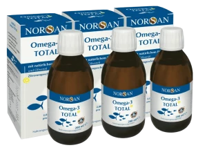 NORSAN Omega-3 Total 200ml Zitrone 3’er Pack