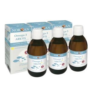 NORSAN Omega-3 Arktis 200ml 3’er Pack