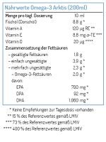 NORSAN Omega-3 Arktis 200ml 3’er Pack mit Vitamin D3