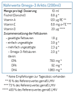 NORSAN Omega-3 Arktis 200ml 3’er Pack ohne Vitamin D3