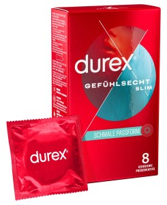 Durex Gefühlsecht Slim Fit 8er