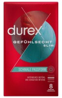 Durex Gefühlsecht Slim Fit 8er