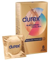 Durex Natural Feeling Kondome 8er Pack – Latexfrei für natürliches Gefühl