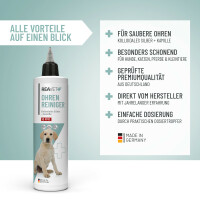 Ohrenreiniger – Sanfte Reinigung für Hunde,...