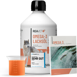 Omega-3 Lachsöl 500ml