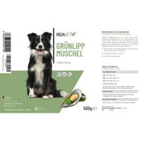 Grünlippmuschel Pulver 500g