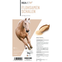 ReaVET Flohsamenschalen für Hunde, Katzen & Pferde 