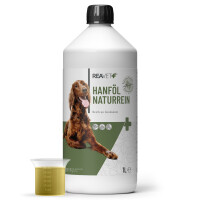 Hanföl naturrein (1L) – Kaltgepresstes Öl für Ernährung & Pflege