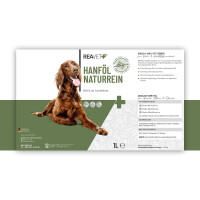 Hanföl naturrein (1L) – Kaltgepresstes Öl für Ernährung & Pflege