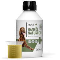 Hanföl naturrein (250 ml) – Kaltgepresstes Öl f&