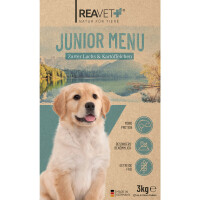 Trockenfutter Junior Menu - Zarter Lachs & Kartöffelchen 3kg