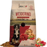 Trockenfutter Weiderind - mit Kartoffeln & Hagebutte...