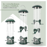 Vogelfuttersäule 20 cm – Kompakte Futterstation f