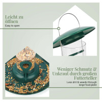 Körner Futtersäule mit XL-Teller für...