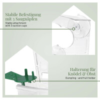 3IN1 Fenster-Futterhaus für Vögel:...