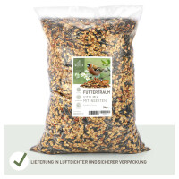 Futtertraum Vitalmix mit Insekten 5kg – Proteinreicher Vogelfutter-Mix
