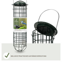 Meisenknödelhalter 31cm - Grün, umweltfreundlich &