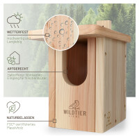 Second Rotkehlchen Nistkasten aus