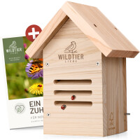 Marienkäferhotel aus FSC-Holz inkl. gallery