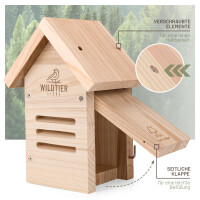 Marienkäferhotel aus FSC-Holz inkl. Insekten-Ratgeber 3