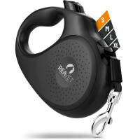 Professionelle Rollleine S für Hunde bis 15kg - 5m Nylon Gurt