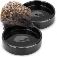 Igel Futterschale + Trinkschale Set aus
