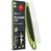 Fellkamm 2in1 für Hunde & Katzen -