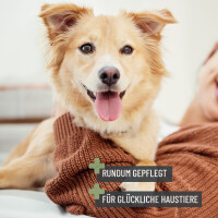 Fellkamm 2in1 für Hunde & Katzen - Für langes und mittellanges Fell