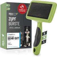 REAVET Zupfbürste M für Hunde & Katzen - Effiz