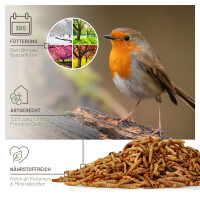 Second Vogeltraum Premium Insektenmix 500g -