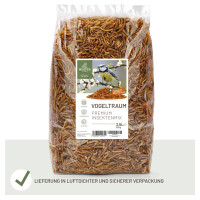 Vogeltraum Premium Insektenmix 500g - Hochwertige Proteinque
