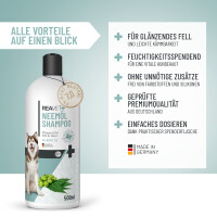 ReaVET Neemöl Hundeshampoo 500ml - Vitalisierende Fellpflege