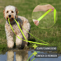 Schleppleine 10 Meter Neon-Gelb – Leuchtende Hundeleine für Sicherheit