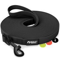 Schleppleine 10 Meter Schwarz – Robuste Hundeleine für Training & Freilauf