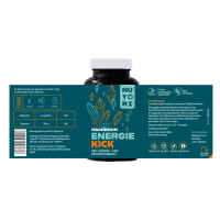 Energie Kick Magnesiumcitrat Kapseln – Für...