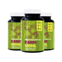 Darm Wohl – Mit Inulin und Zink zur Unterstützung von Verdauung & Immunfunktion 180 Kapseln