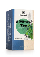 3-Minzen-Tee Bio – 18 Doppelkammerbeutel mit...