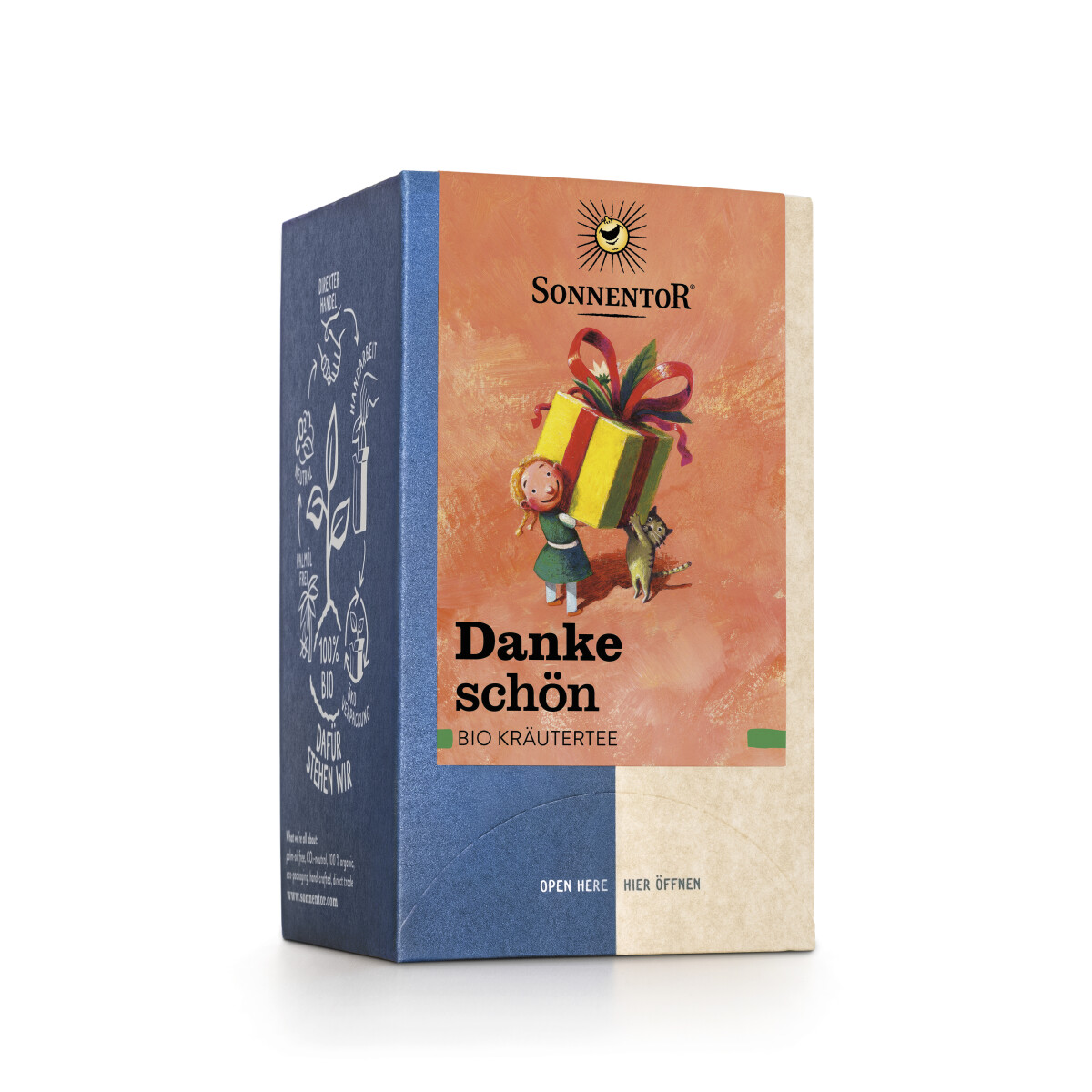 Sonnentor Kräuterhandels Gmbh Dankeschön Kräutertee Bio Doppelkammerbeutel – 18 Beutel Blumiger Genuss27 G, Dk-Beutel