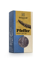 Pfeffer schwarz ganz bio 55 g – Unverzichtbares...